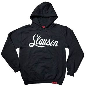 NWOT The Marathon Clothing Slauson Embroidered Hoodie Sweatshirt Black Adult S